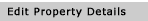 Edit property - House Hunting